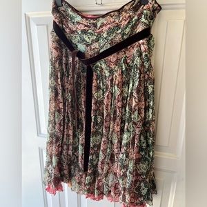 Elie Tahari Women’s Silk Mid-Length Skirt (Size 10)